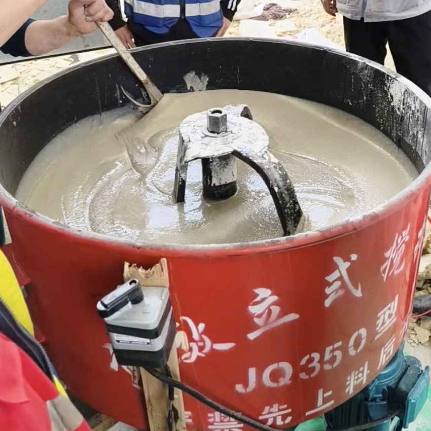 井陉矿汽轮机余热压缩机导热油设备底座耐高温环氧树脂灌浆料